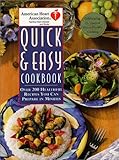 Cover for American Heart Association Quick and Easy Cookbook