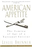 Cover for American Appetite: The Coming of Age of a National Cuisine