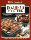 Cover for Betty Crocker's Do-Ahead Cookbook