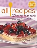 Cover for All Recipes 30 Minutes To Cook