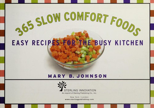Cover for 365 Slow Comfort Foods