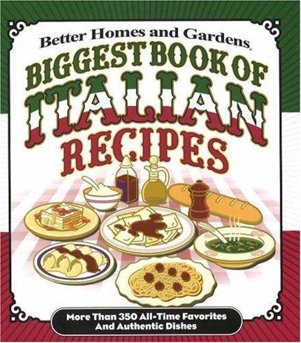 Cover for Biggest Book of Italian Recipes