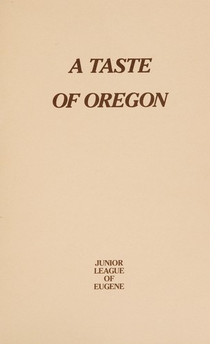 Cover for A Taste of Oregon