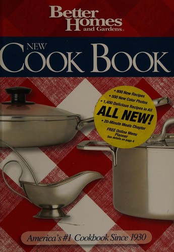 New Cookbook (Better Homes and Garden) (Better Homes & Gardens Plaid)