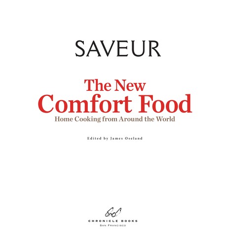 Cover for Saveur New American Comfort Food