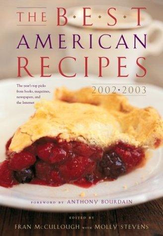 Cover for The Best American Recipes 2002-2003 (Best American)