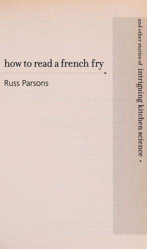 Cover for How to Read a French Fry