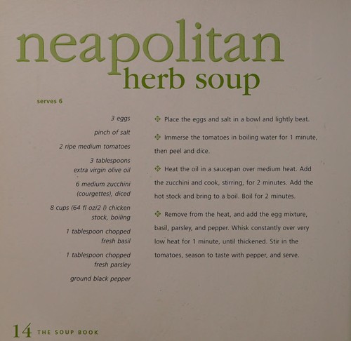 Cover for The Soup Book