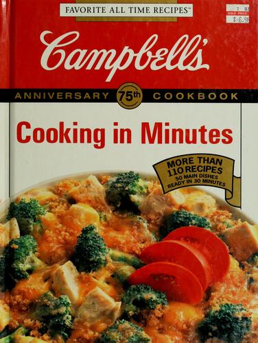Cover for Campbell's Cooking in Minutes (Favorite All Time Recipes Series)