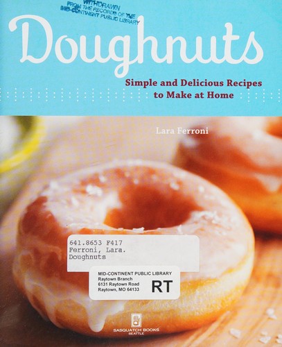 Cover for Doughnuts: Simple and Delicious Recipes to Make at Home