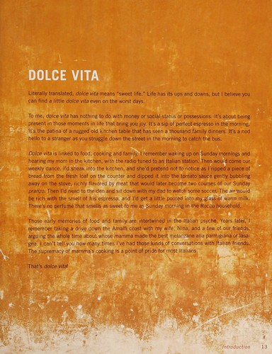 Cover for La Dolce Vita Cookbook