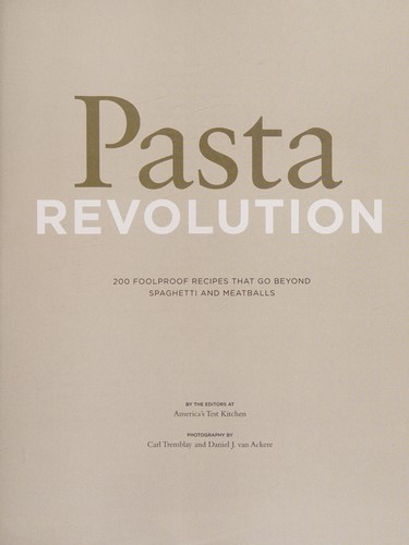 The Pasta Revolution