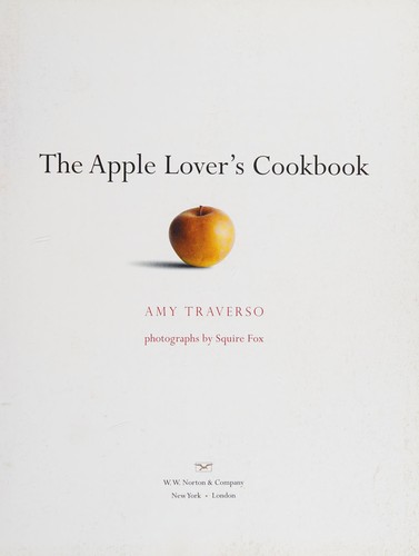 Cover for The Apple Lover's Cookbook