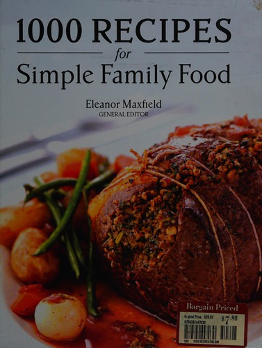 Cover for 1000 Recipes for Simple Family Food