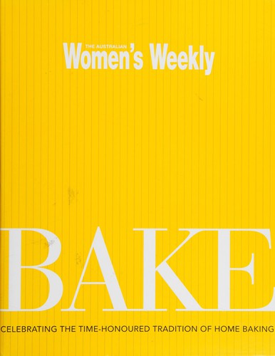 Cover for Bake (Australian Women's Weekly)