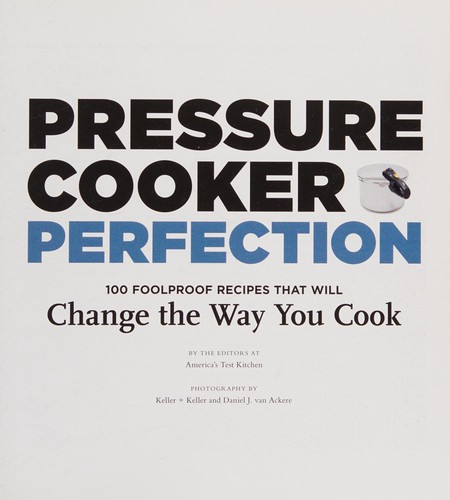 Cover for Pressure Cooker Perfection