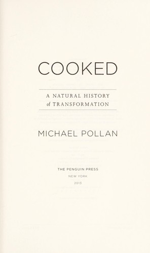 Cover for Cooked: A Natural History of Transformation