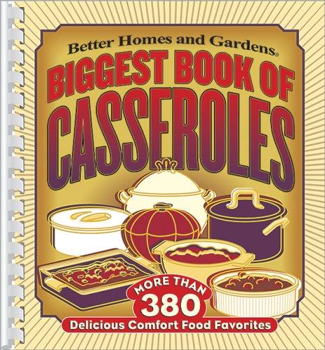 Cover for Biggest Book of Casseroles (Better Homes & Gardens)