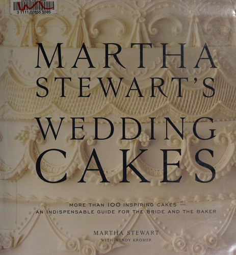 Cover for Martha Stewart's Wedding Cakes